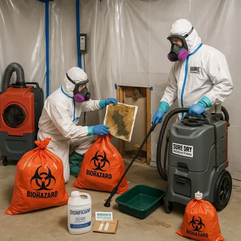 Contaminated Water Handling Protocols process in Hickman, NE